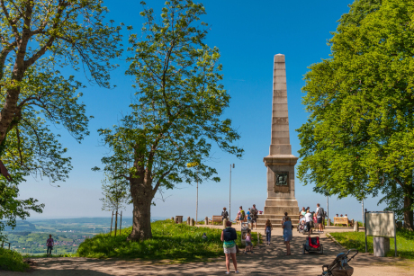Canossa-Säule auf dem Burgberg bei Bad Harzburg