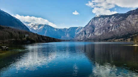 Bohinj See in Slowenien